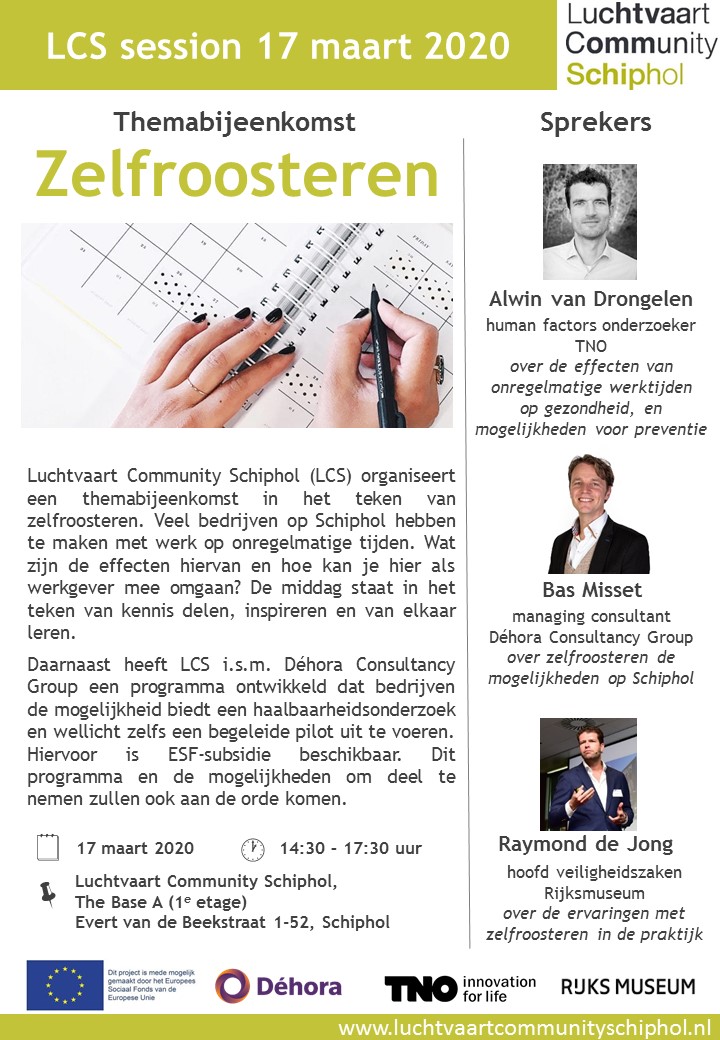 Flyer session Zelfroosteren 17mrt20