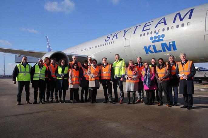 werkbezoek Asito en KLM