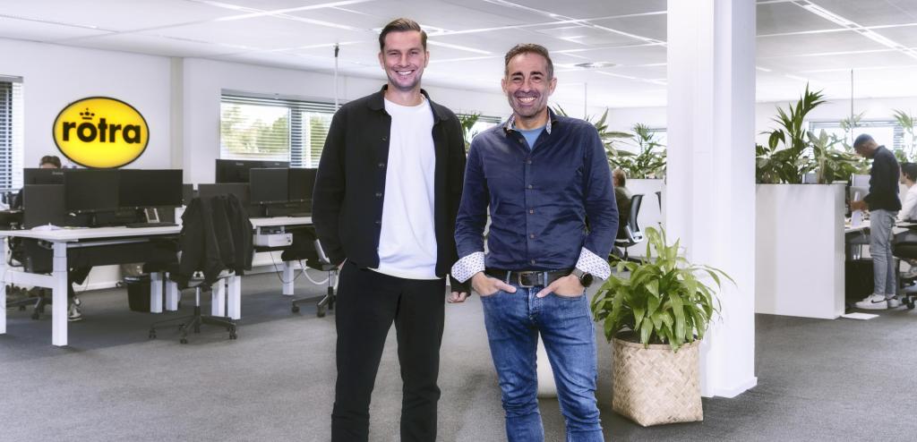 Niek en Eduardo Rotra