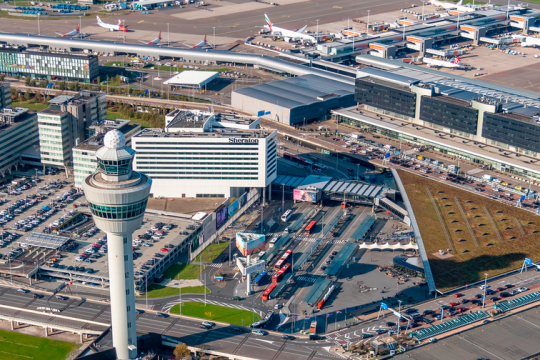 Overview landside verkeerstoren