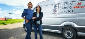 Saskia Rijkaart en Audrey Latour